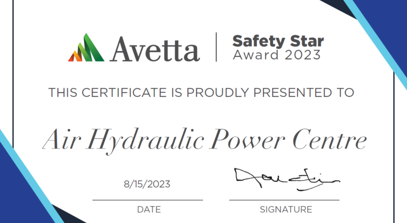 AHPC Wins Avetta’s 2023 Safety Star Award
